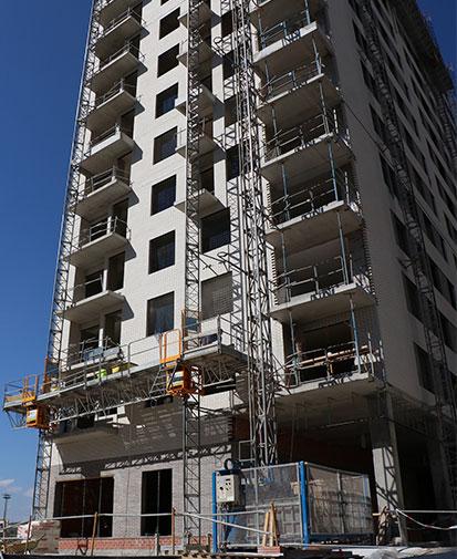 Edificios de nueva construcción